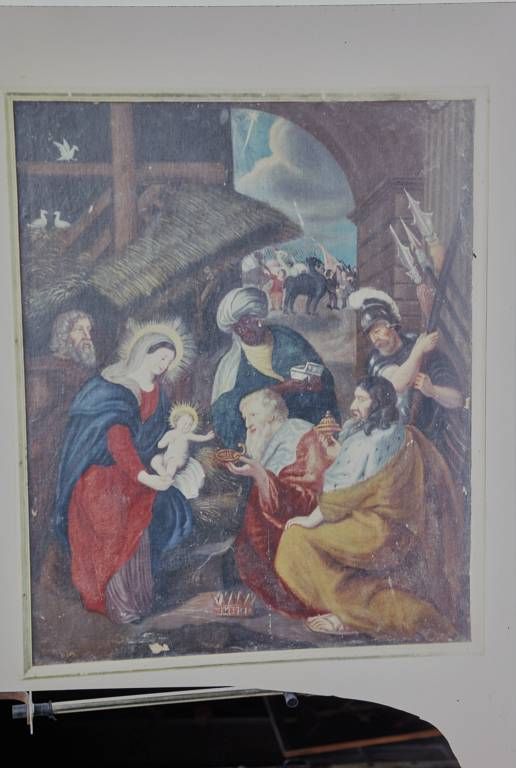 Tableau : Adoration des Mages