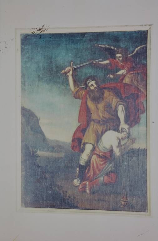 Tableau : Sacrifice d'Abraham