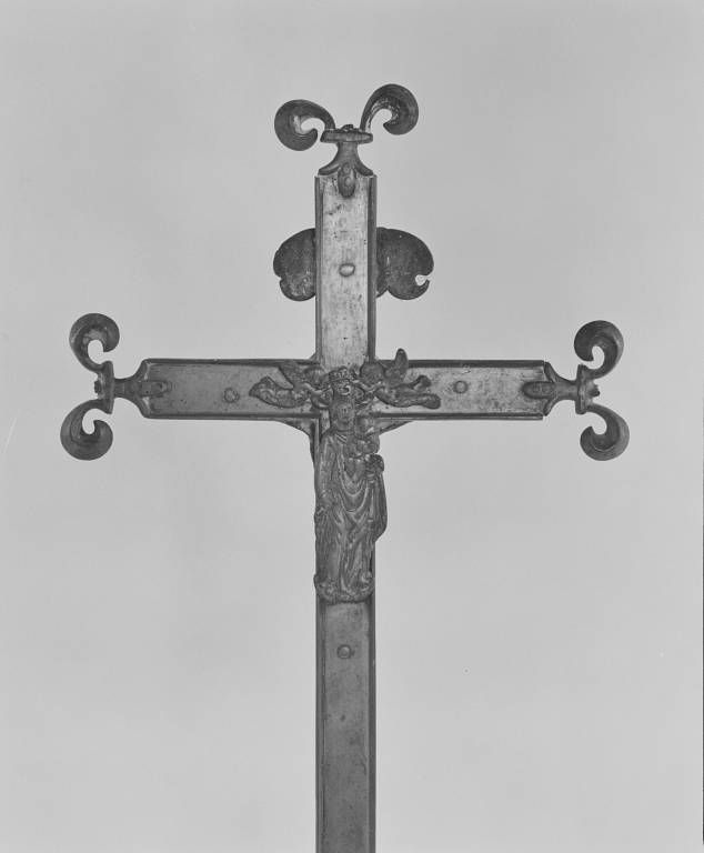Détail, revers : Vierge à l'Enfant.