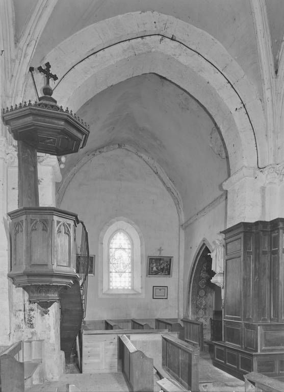 Bras gauche du transept.