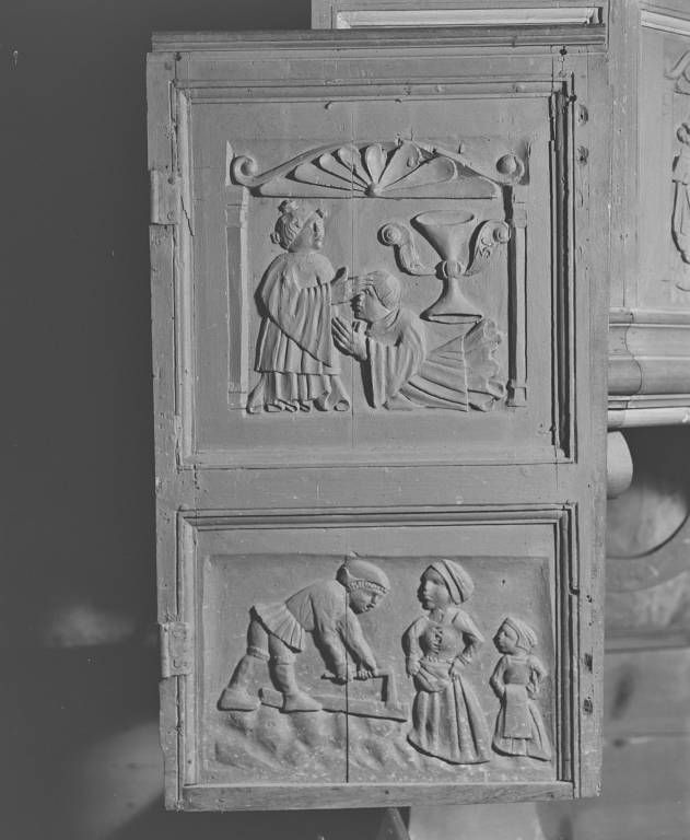 Détail : porte de la cuve.