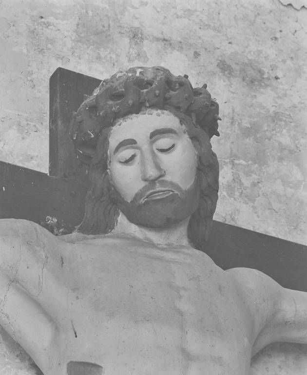 Détail : tête du Christ.