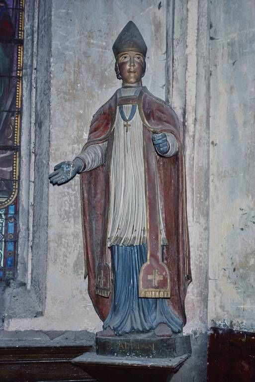 Statue : saint Aignan