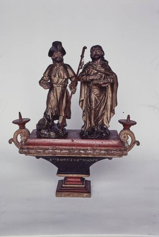 Bâton de procession : face.