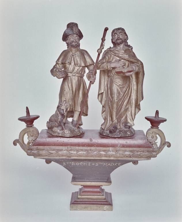 Bâton de procession : face.