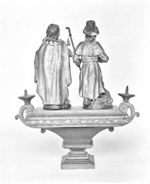 Bâton de procession : revers.