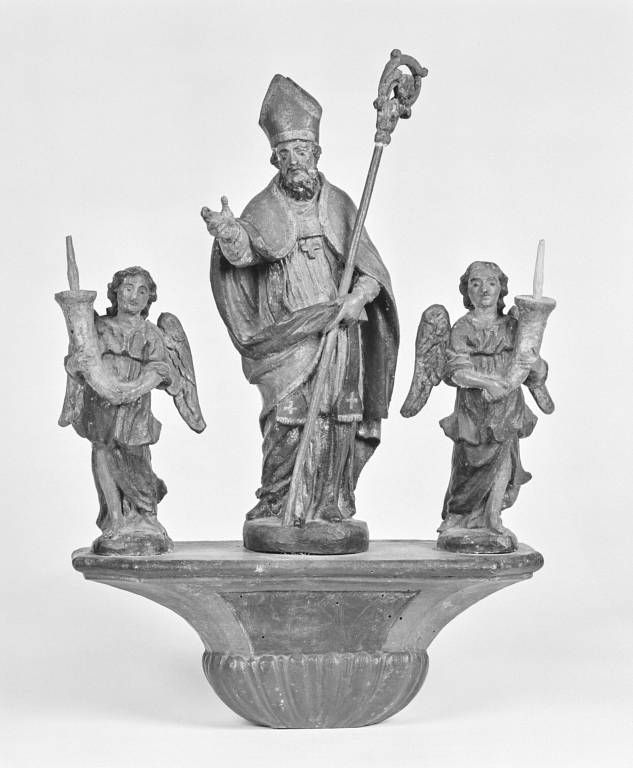 Bâton de procession, Saint Martin : face.