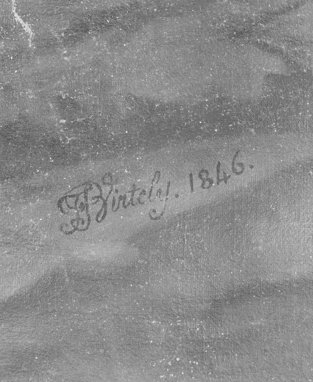 Détail : signature.