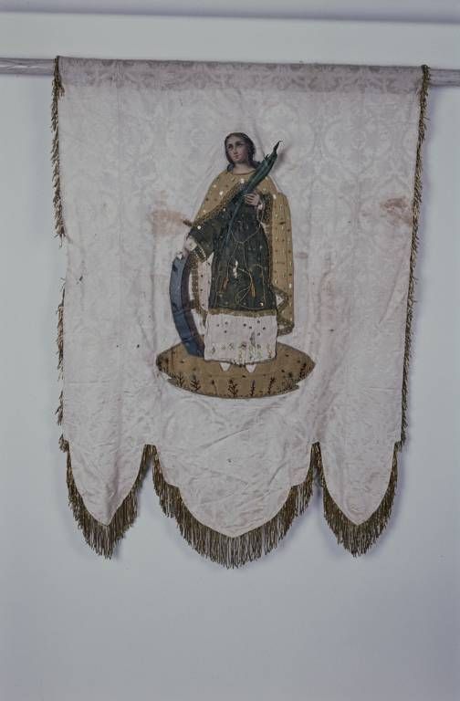 Bannière de procession : revers.