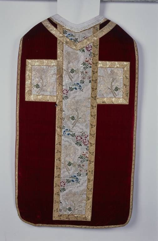 Chasuble : face.