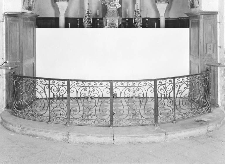 Clôture de choeur (table de communion)