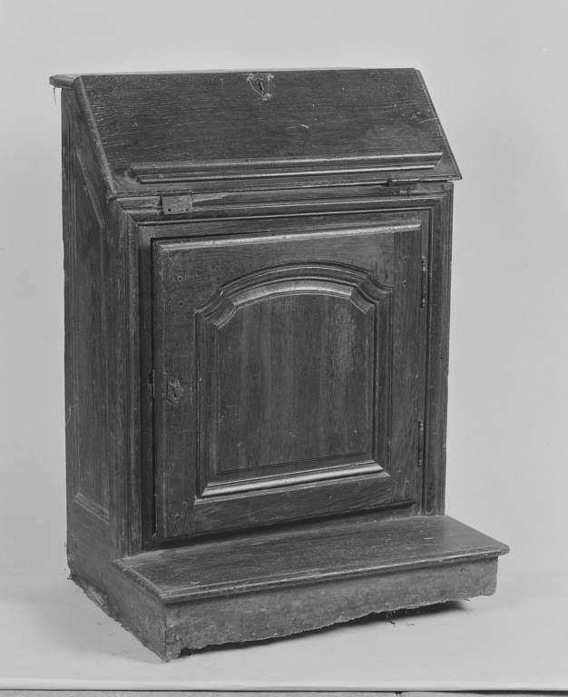 Prie-Dieu à armoire et pupitre