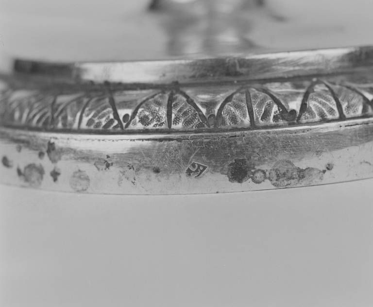 Détail : poinçon de maître.