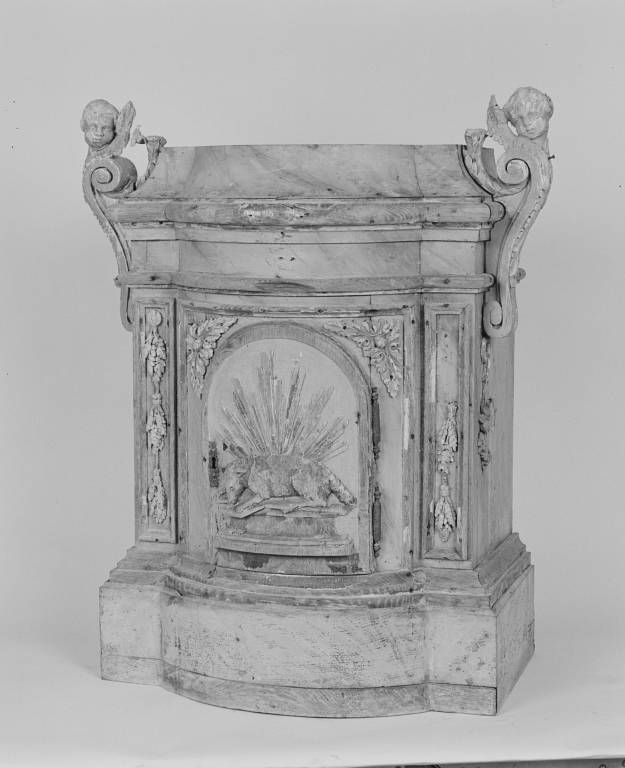 Tabernacle : partie basse.