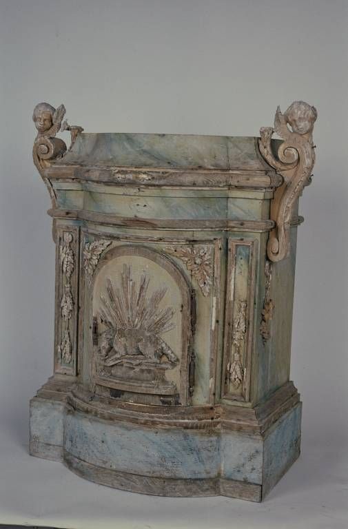 Tabernacle : partie basse.