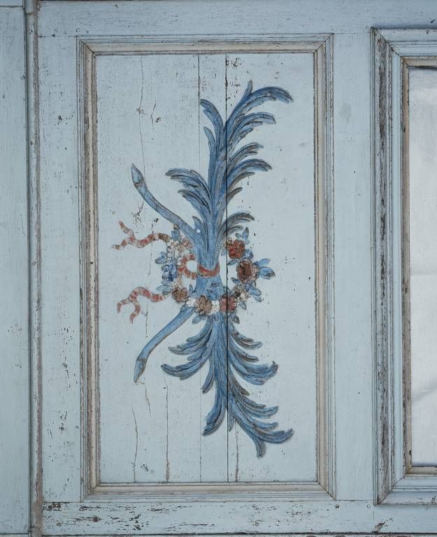 Retable : décor latéral.