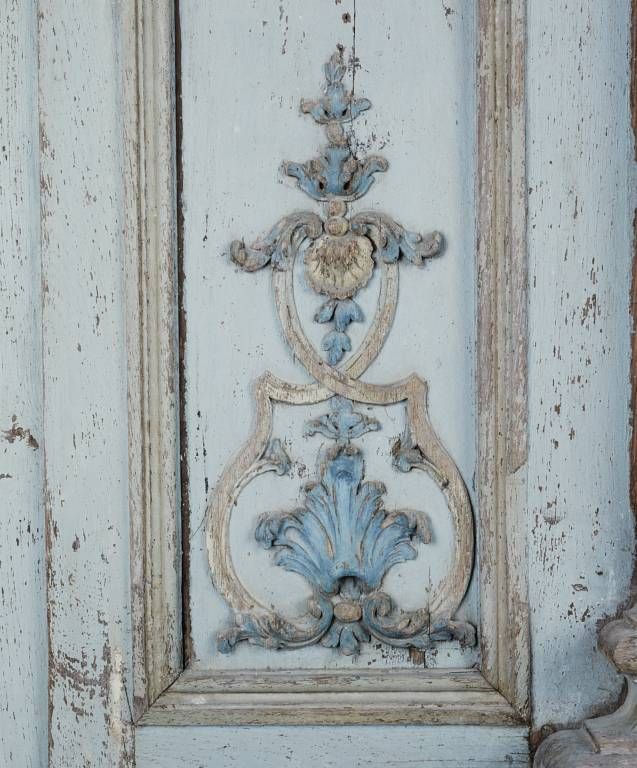 Retable : détail du décor.