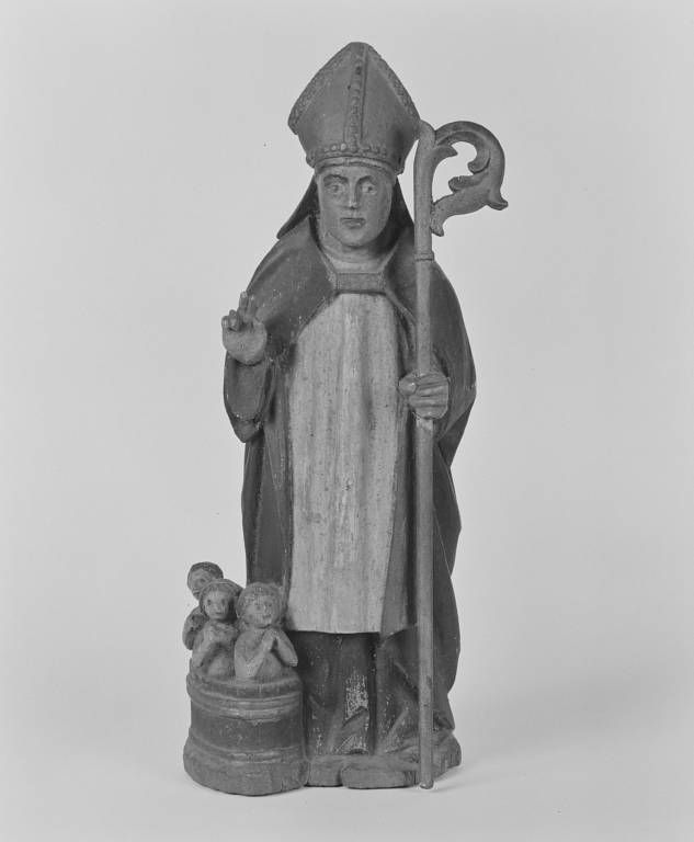 Saint Nicolas : face.