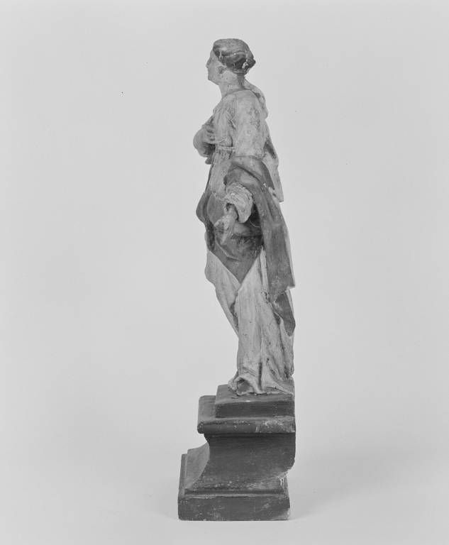 Sainte Pélagie : profil gauche.