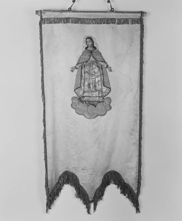 Bannière de procession : Immaculée Conception.