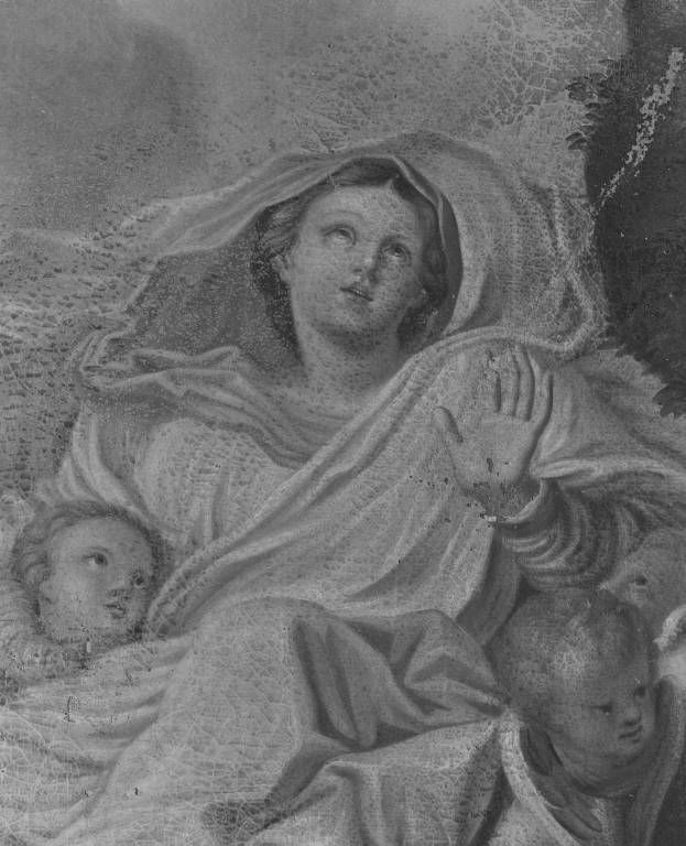 Assomption, détail : la Vierge.