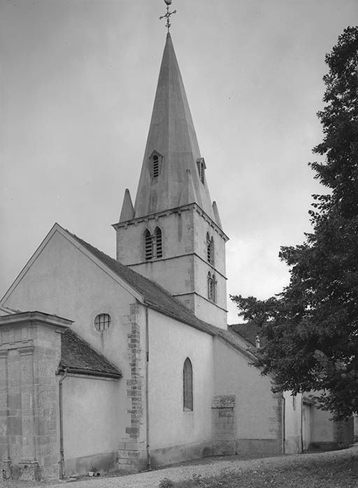 Elévation droite, partie antérieure.