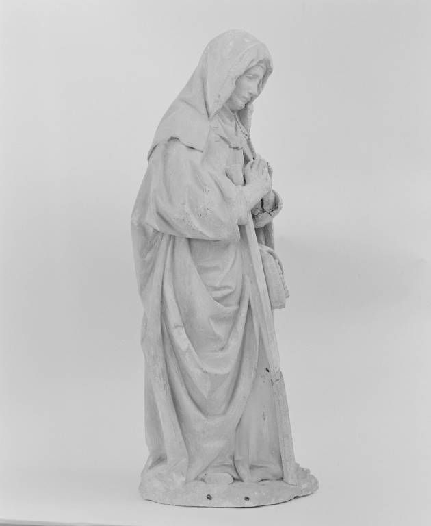 Statue : sainte Brigitte de Suède