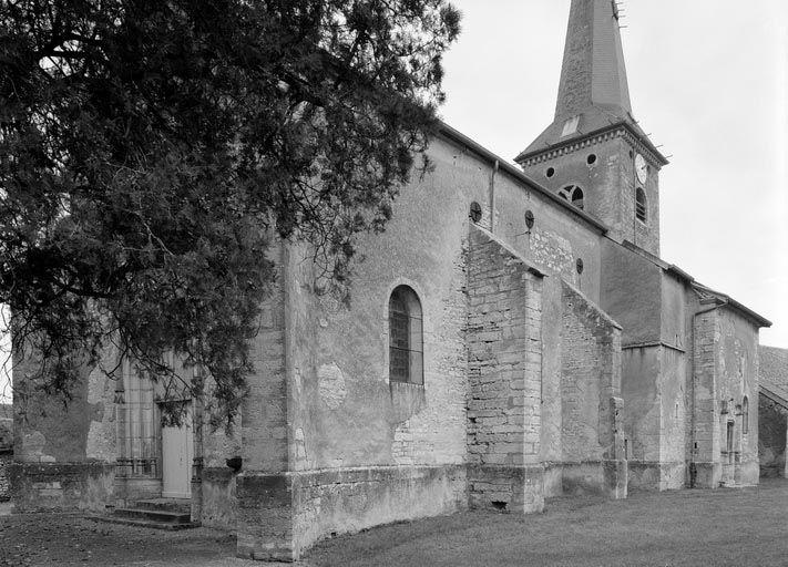 Façade et élévation droite