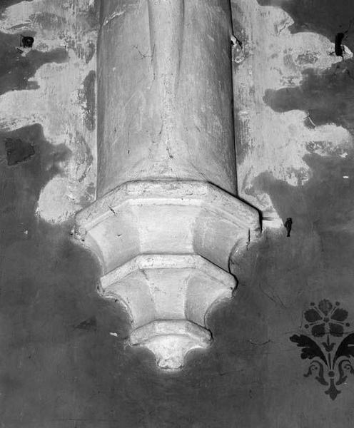 Choeur : culot gauche du doubleau