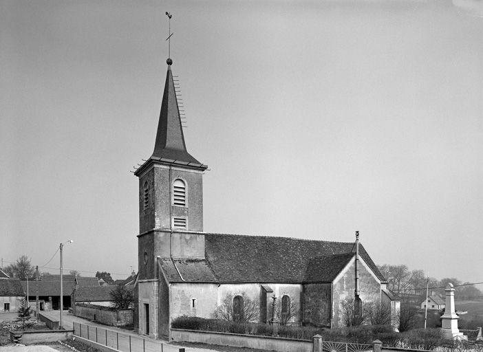 Façade et élévation droite.