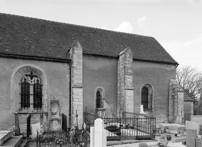 Choeur, élévation droite.