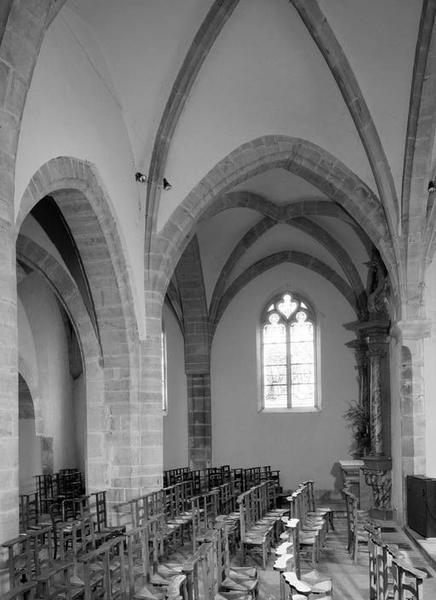 Croisée et bras gauche du transept.