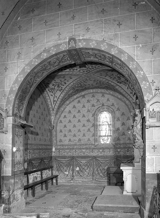 Vue d'ensemble de la chapelle latérale nord