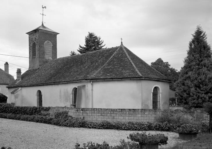 Elévation droite et chevet