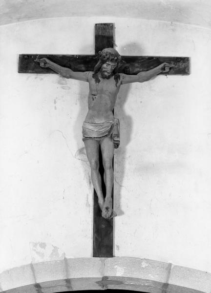 Croix (petite nature) : Christ en croix