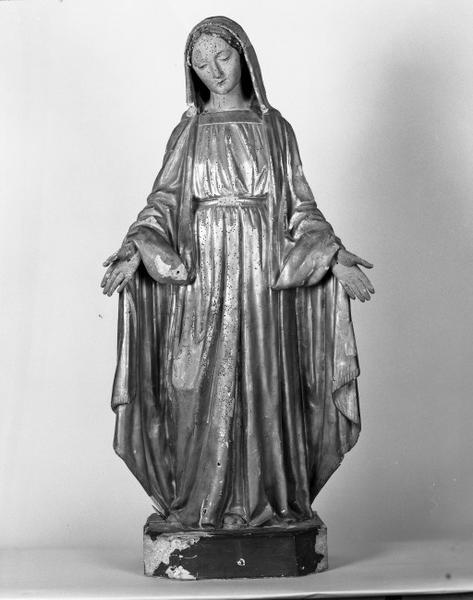 Statue (petite nature) : l'Immaculée Conception