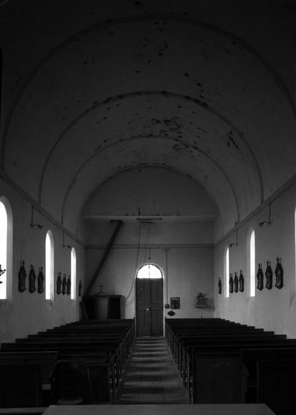 Vue intérieure prise du choeur