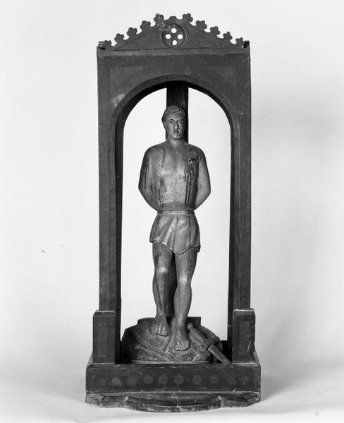 Statuette : saint Sébastien (2)