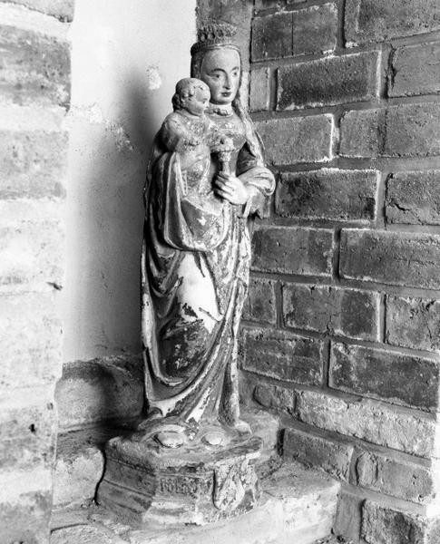 Statuette : Vierge à l'Enfant