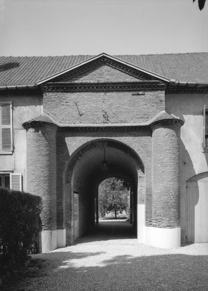 Aile nord, corps de passage.