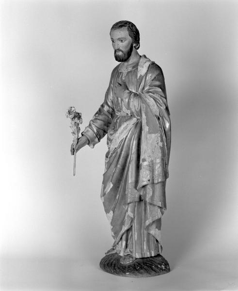 Statue (demi-nature) : saint Joseph