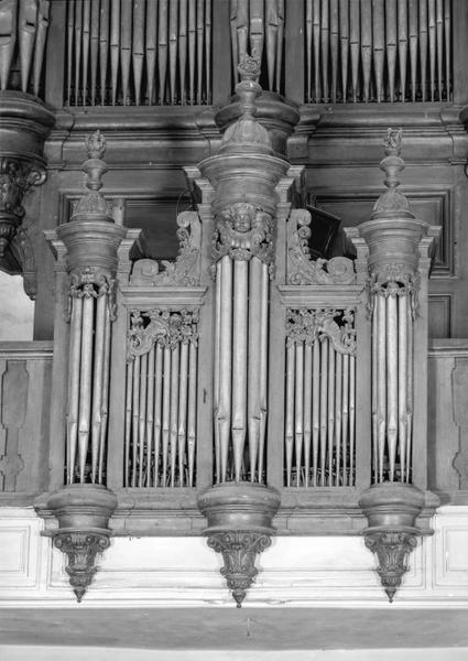 Orgue de tribune : partie instrumentale de l'orgue