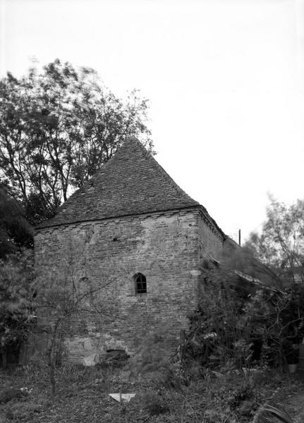 Façade postérieure de la chapelle.