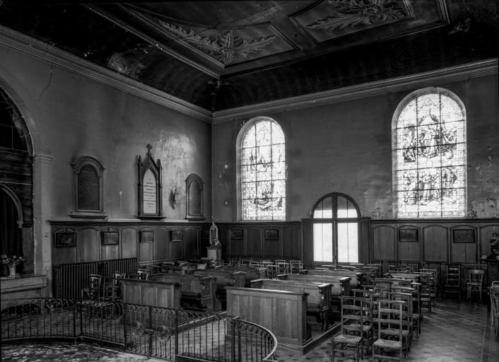 Chapelle, vue prise depuis l'angle postérieur gauche