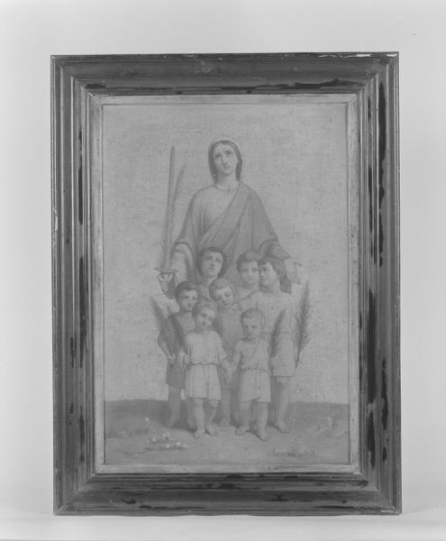 Tableau : sainte Félicité et ses sept fils martyrs