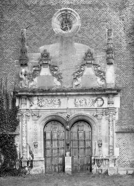 Portail (décor d'élévation extérieure), style 1ère Renaissance