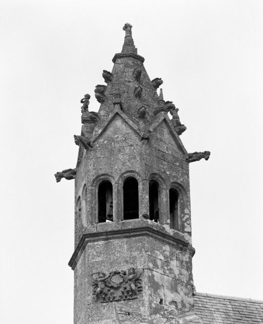 Chapelle de l'ancien château : clocheton, vue du sud-ouest.