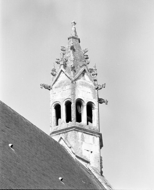 Chapelle de l'ancien château : clocheton, vue du sud-est.
