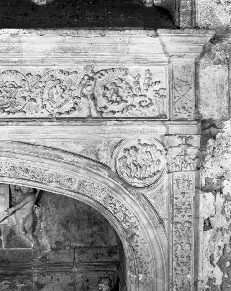 Décor de l'enfeu, détail.