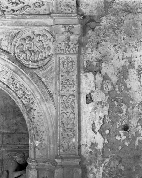 Décor de l'enfeu, détail.